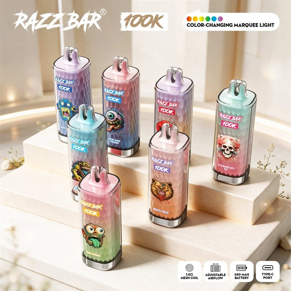 Razz Bar 100K Puff Germany Warehouse Fast Shipping 100000 Puffs Vape best